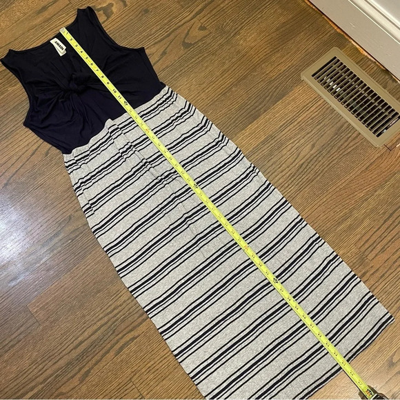 New Anthro Amadi Deryn Tie Front Midi Dress - Picture 8 of 10